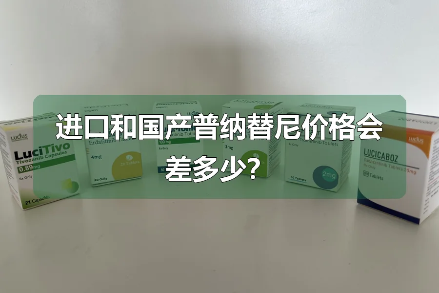 进口和国产普纳替尼价格会差多少?